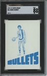 1972 Topps #61 Dorie Murrey 9 card progressive proof.